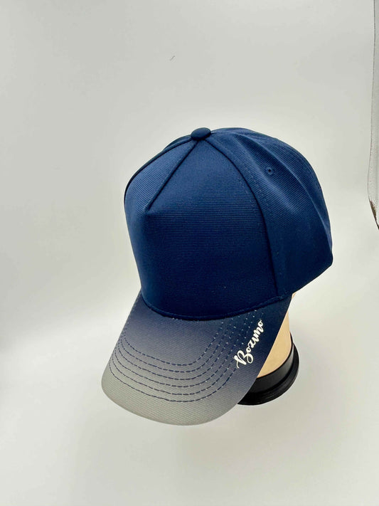 Baseball cap - Mix of shades - WHITE & BLUE
