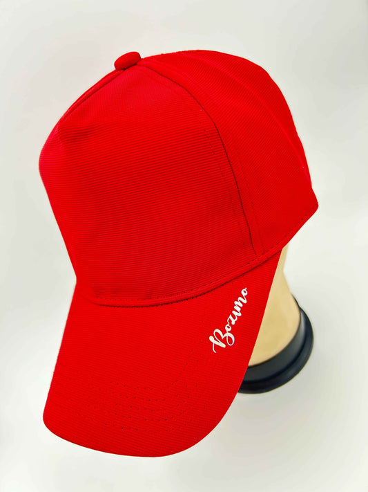 Baseball cap - Rugged fabric - RED