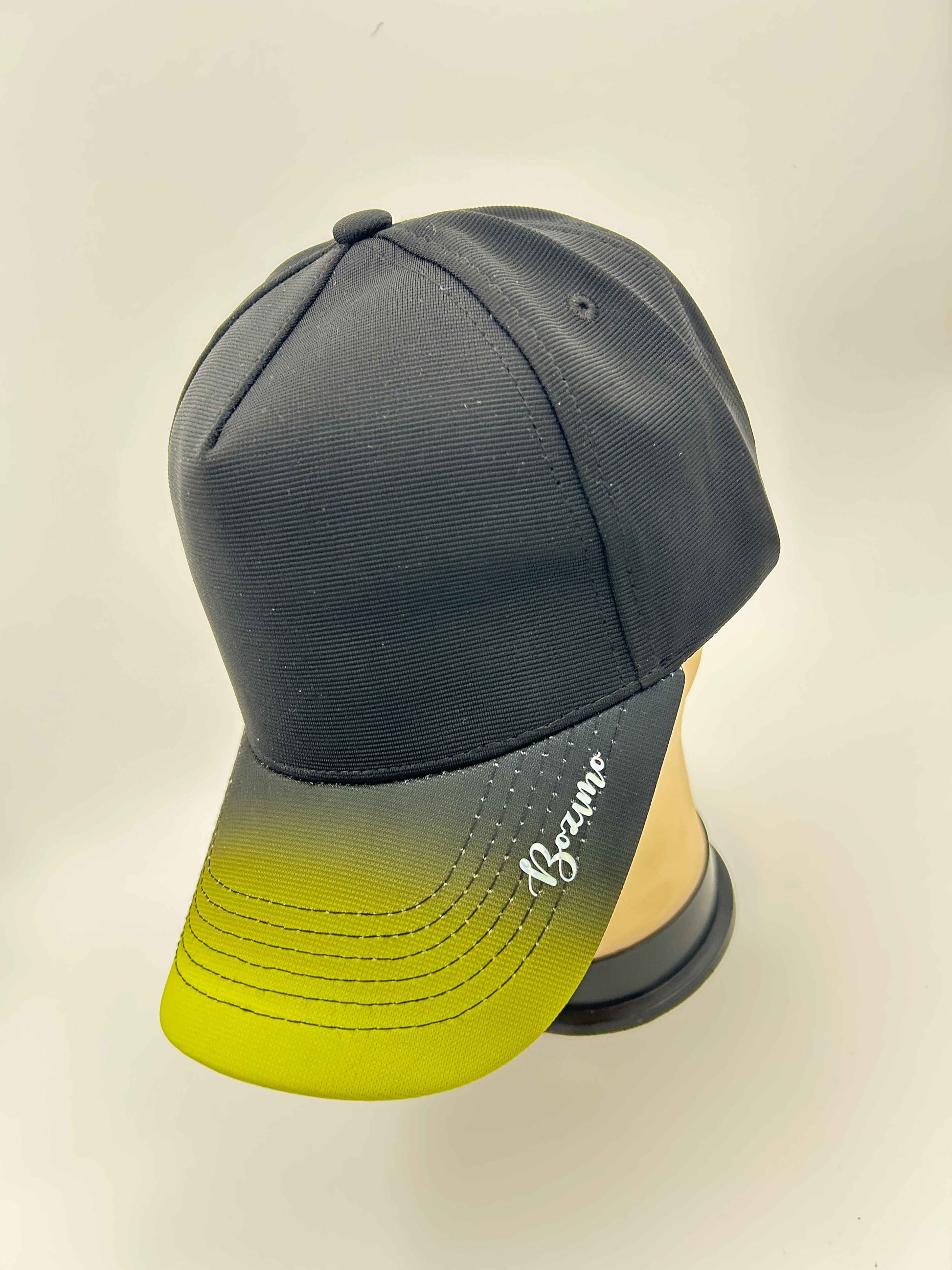 Baseball cap Mix of shades BLACK YELLOW – Bozimo - Main Image