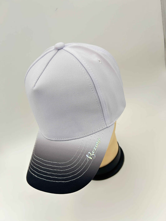 Baseball cap -Mix of shades - WHITE & BLACK