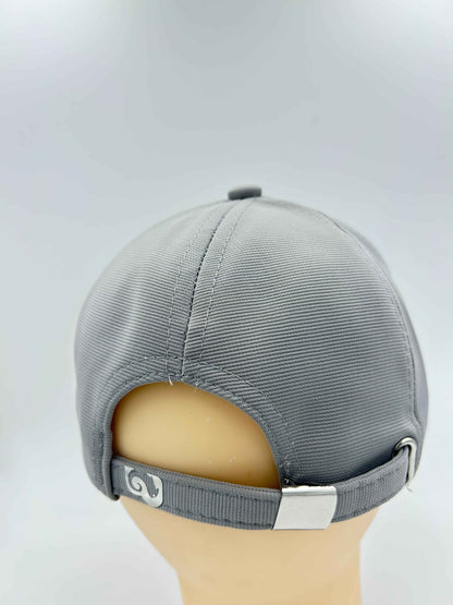 Base ball cap- Rugged fabric - SILVER GREY