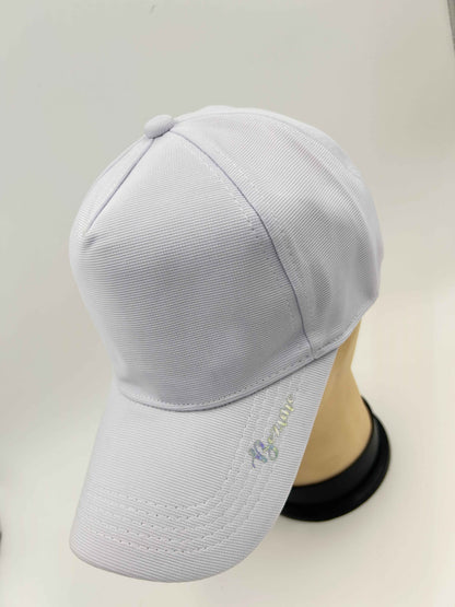 Base ball cap- Rugged fabric - WHITE