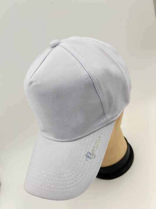 Base ball cap- Rugged fabric - WHITE