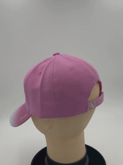 Baseball cap - Mix of shades - WHITE & PINK