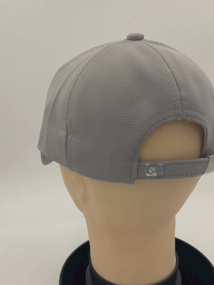 Base ball cap- Rugged fabric - SILVER GREY