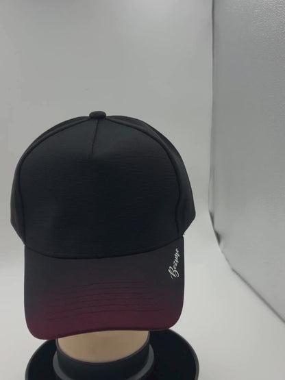 Baseball cap - Mix of shades - RED & BLACK