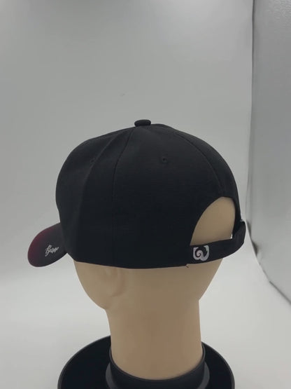 Baseball cap - Mix of shades - RED & BLACK